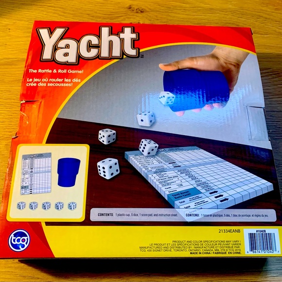 YACHT The Rattle & Roll Game! - Picture 2 of 3